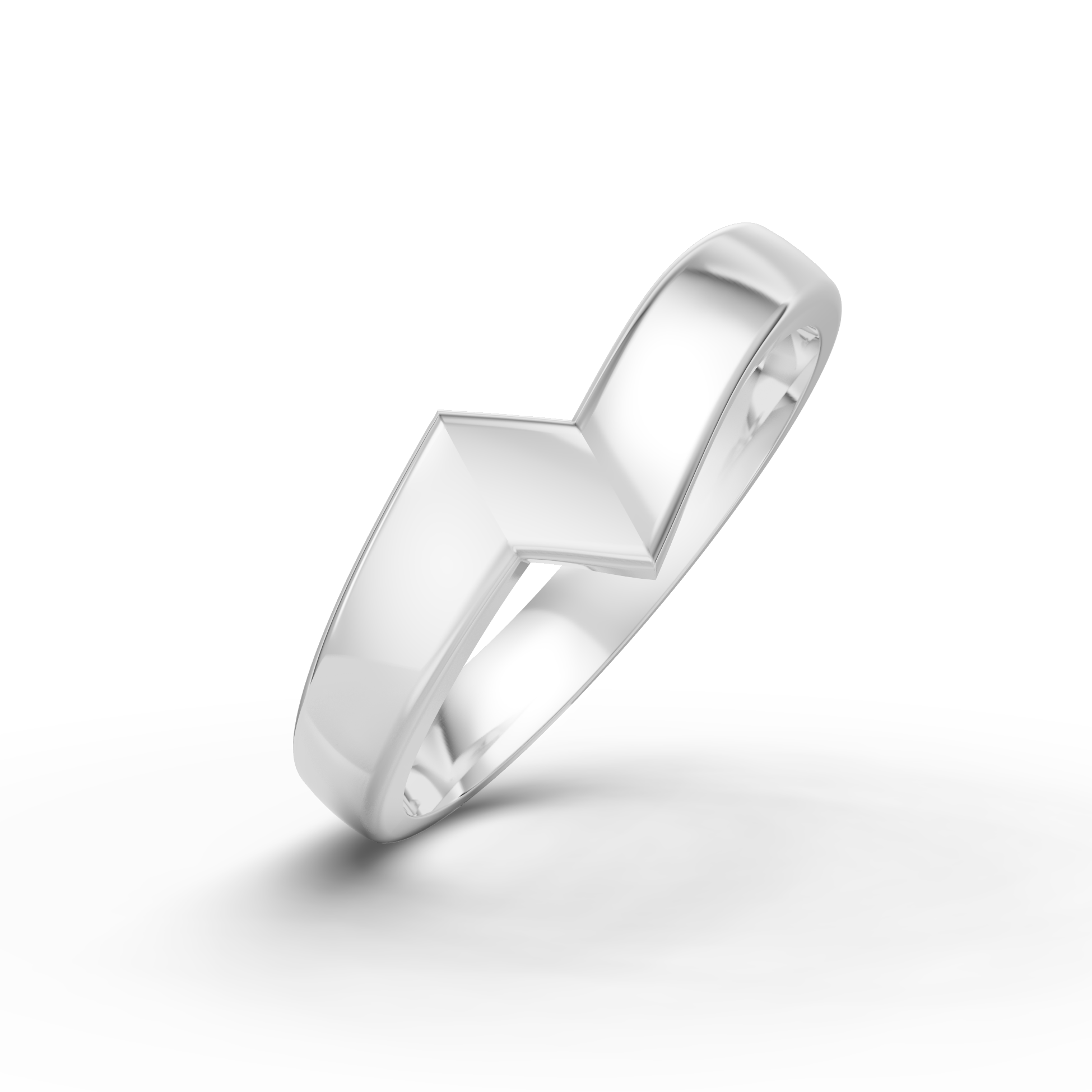 Shaped Wedding Band