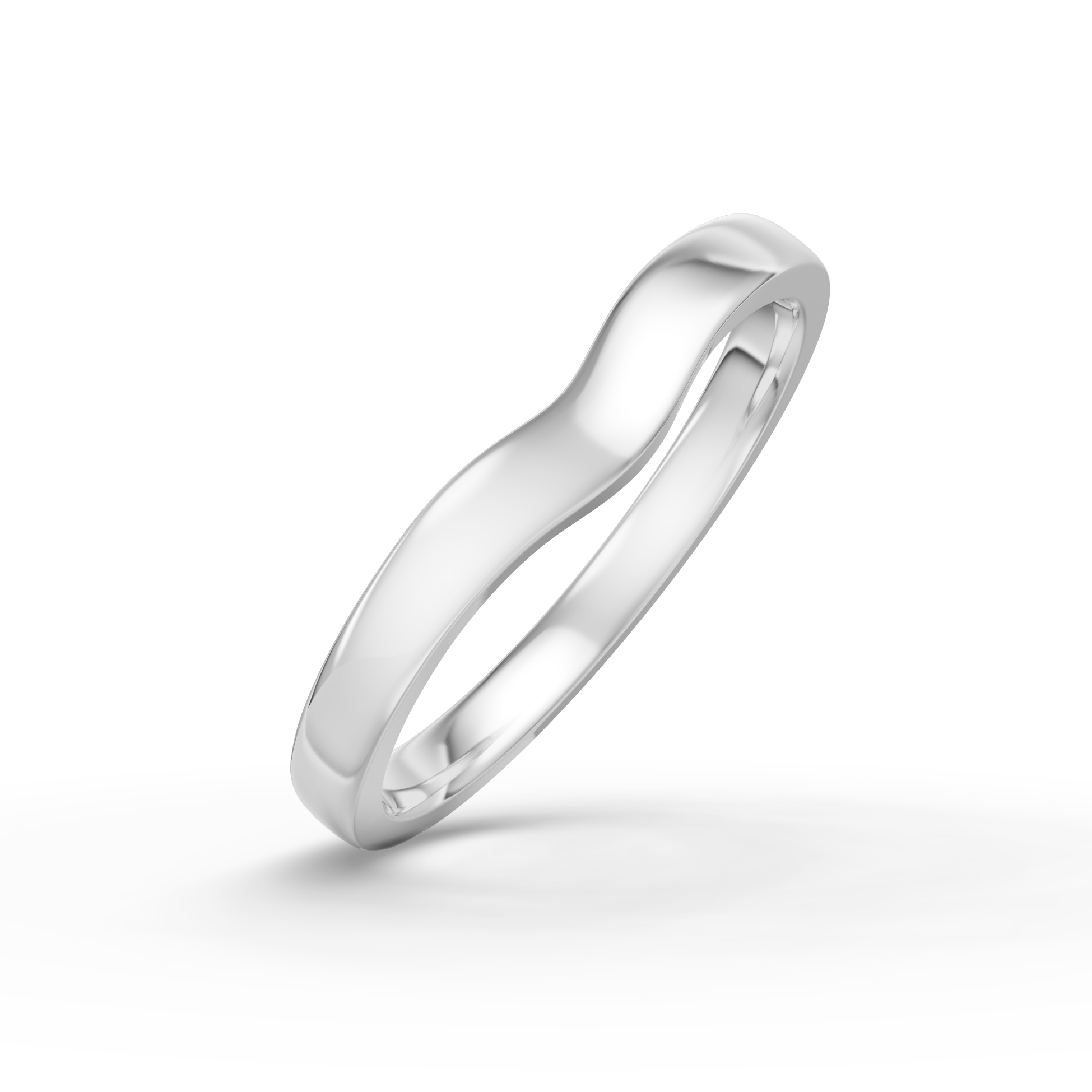Shaped Wedding Band