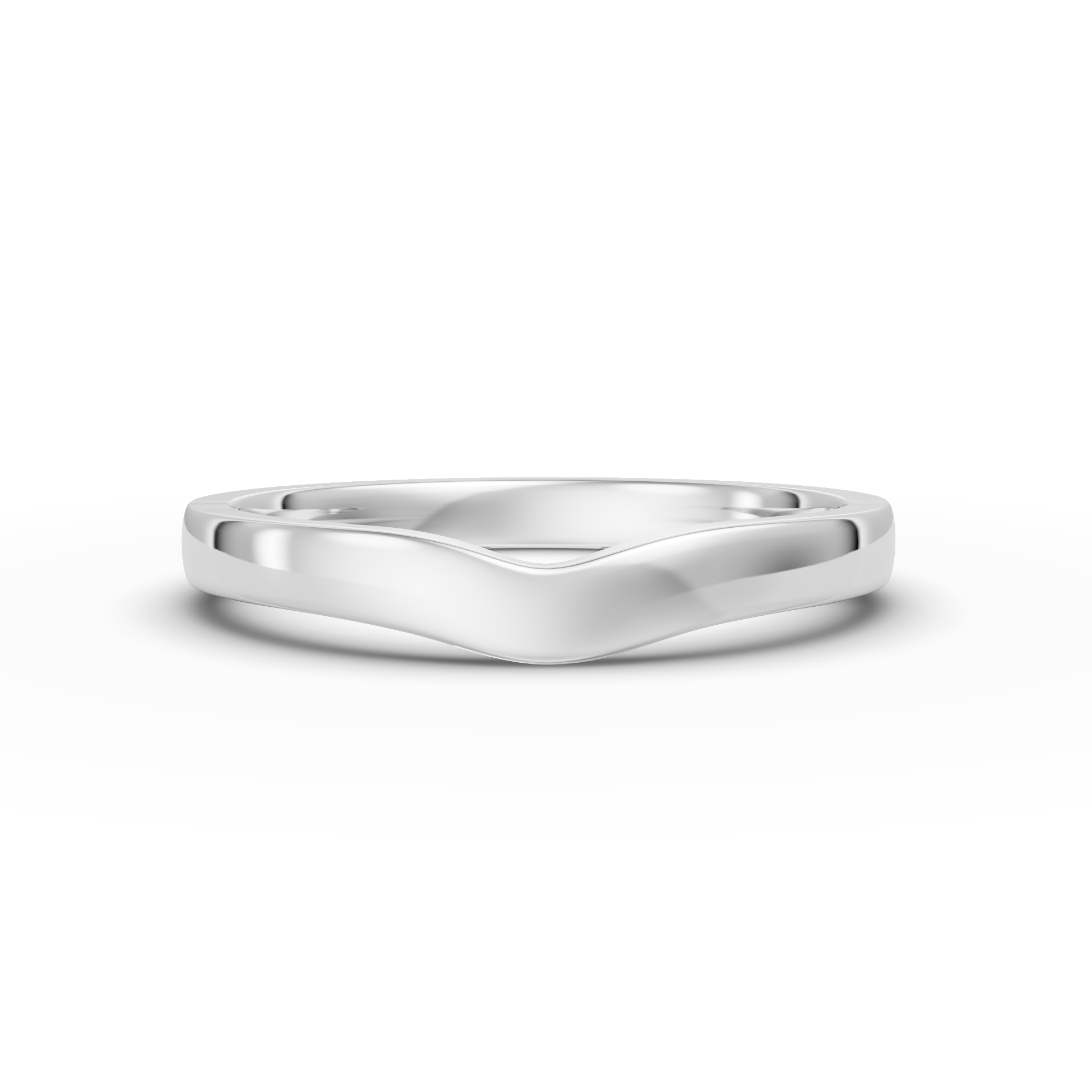 Shaped Wedding Band