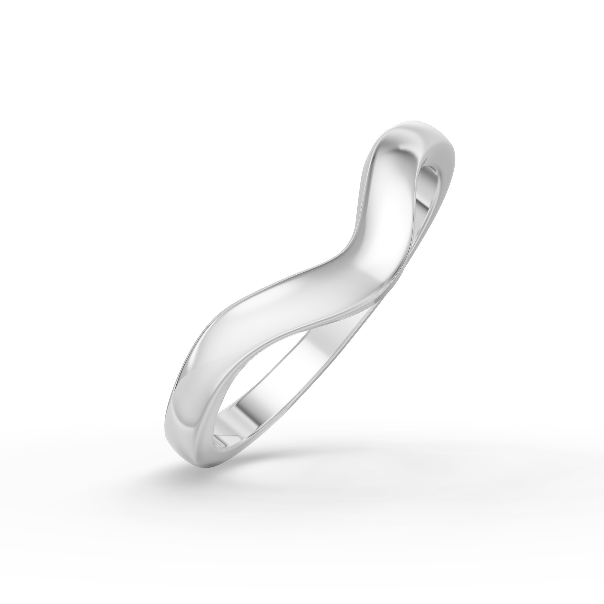 Shaped Wedding Band