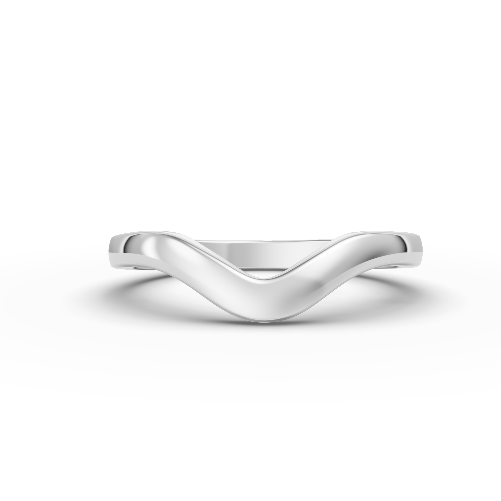Shaped Wedding Band