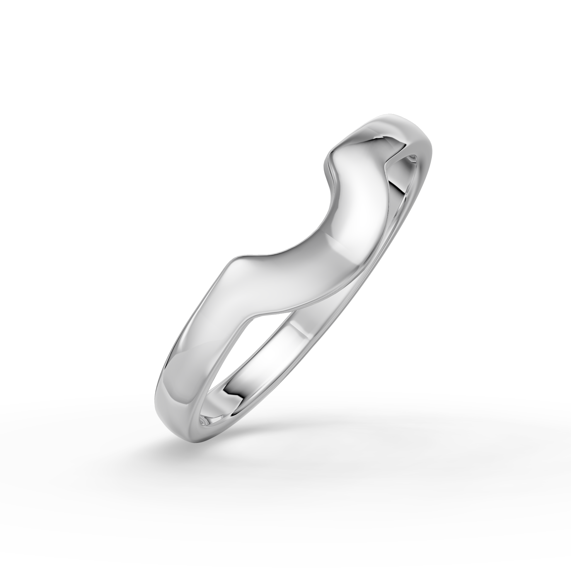 Shaped Wedding Band