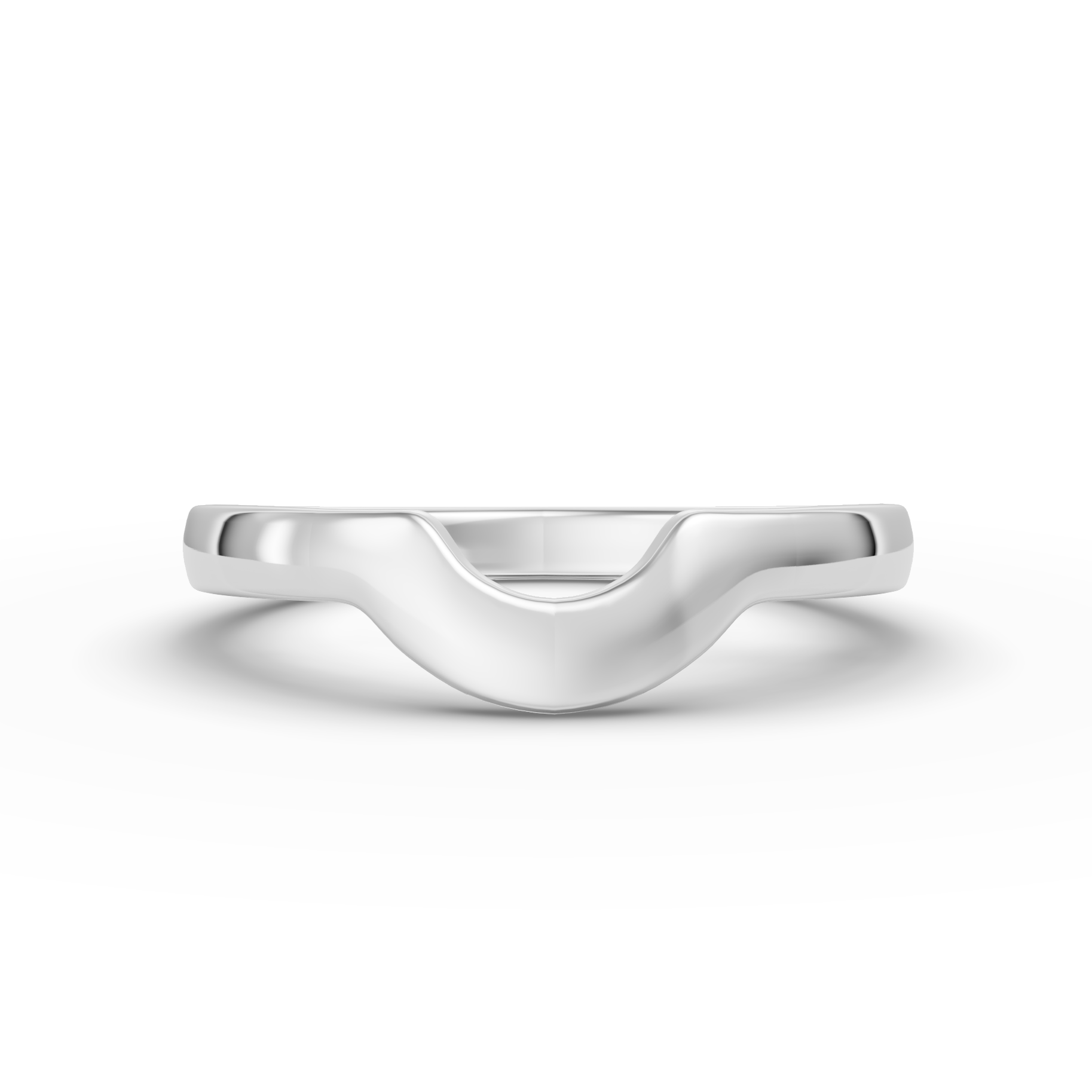 Shaped Wedding Band