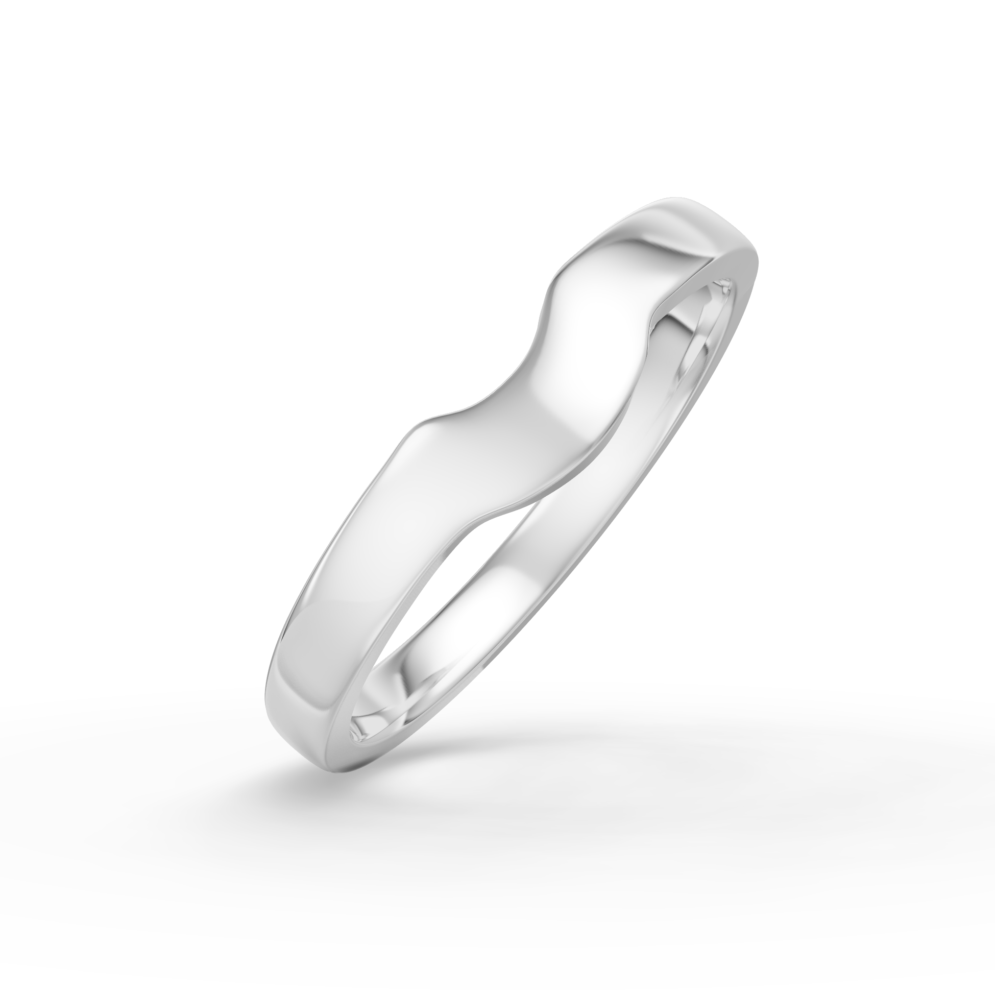 Shaped Wedding Band