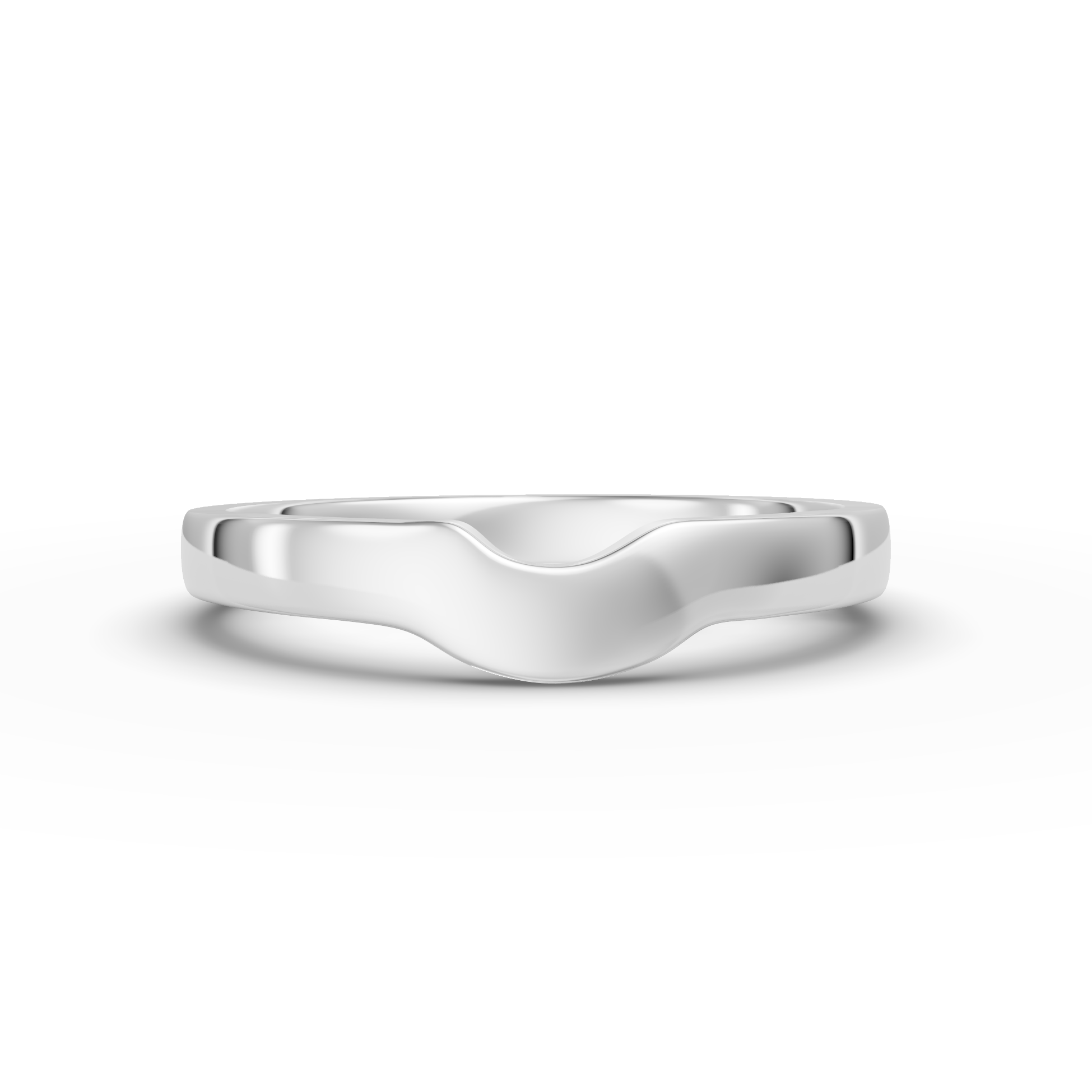 Shaped Wedding Band
