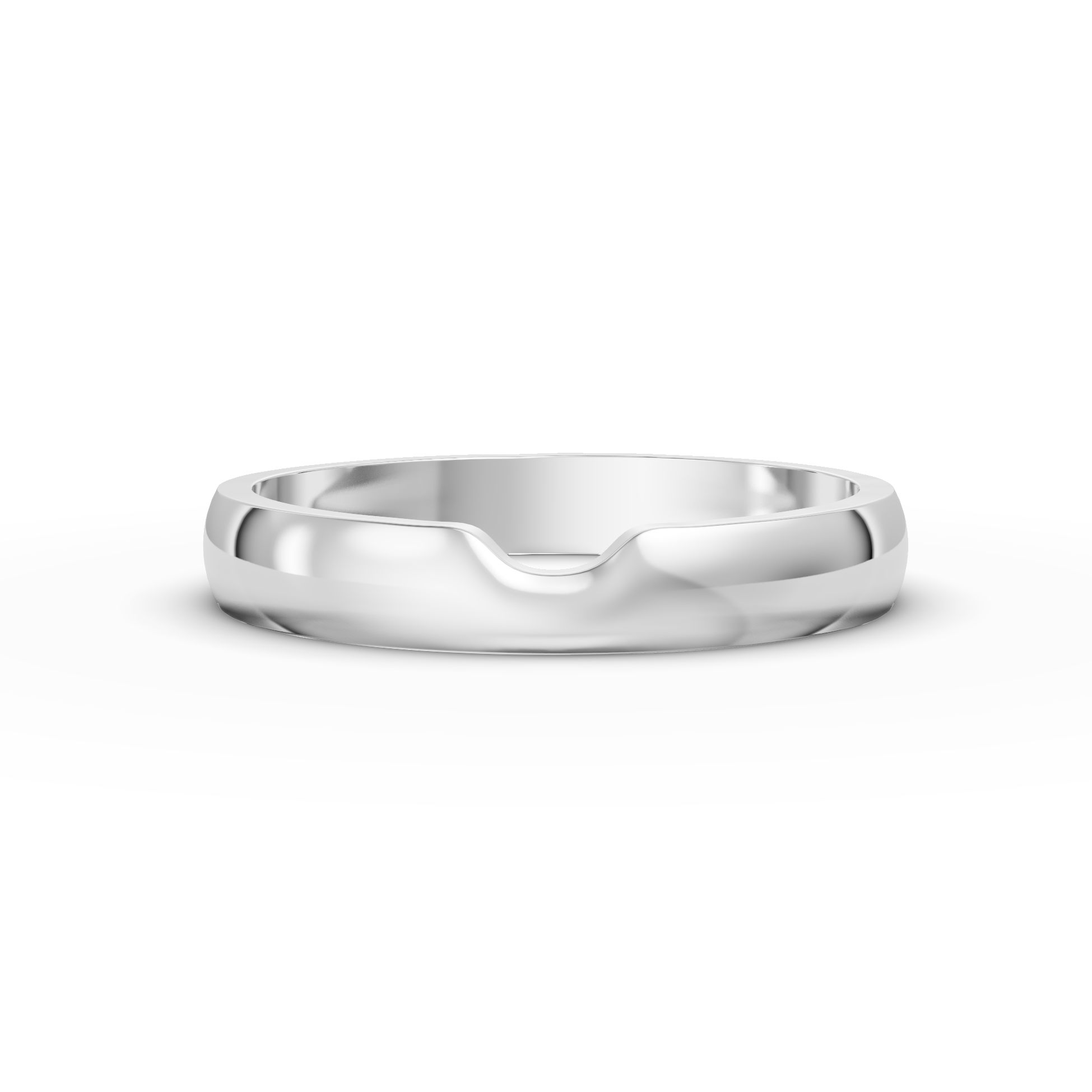Shaped Wedding Band