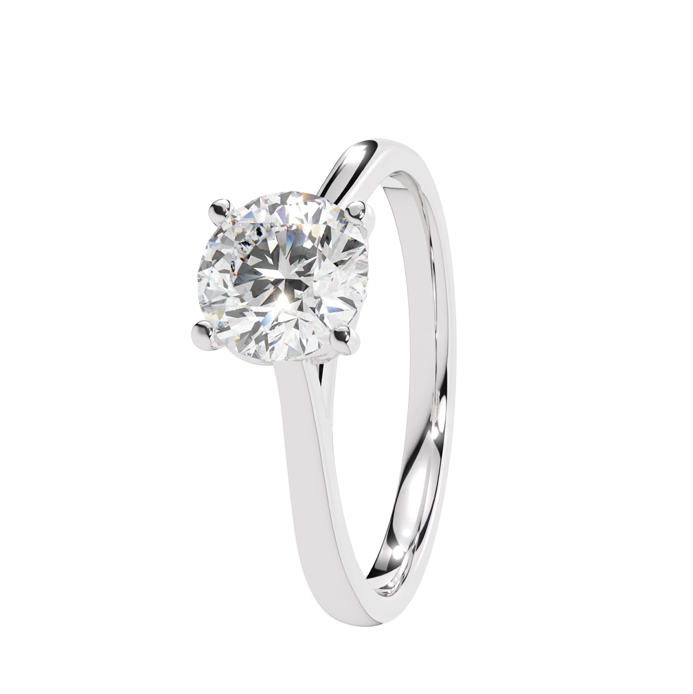 Lab Grown Diamond Valentines Edition Solitaire Ring