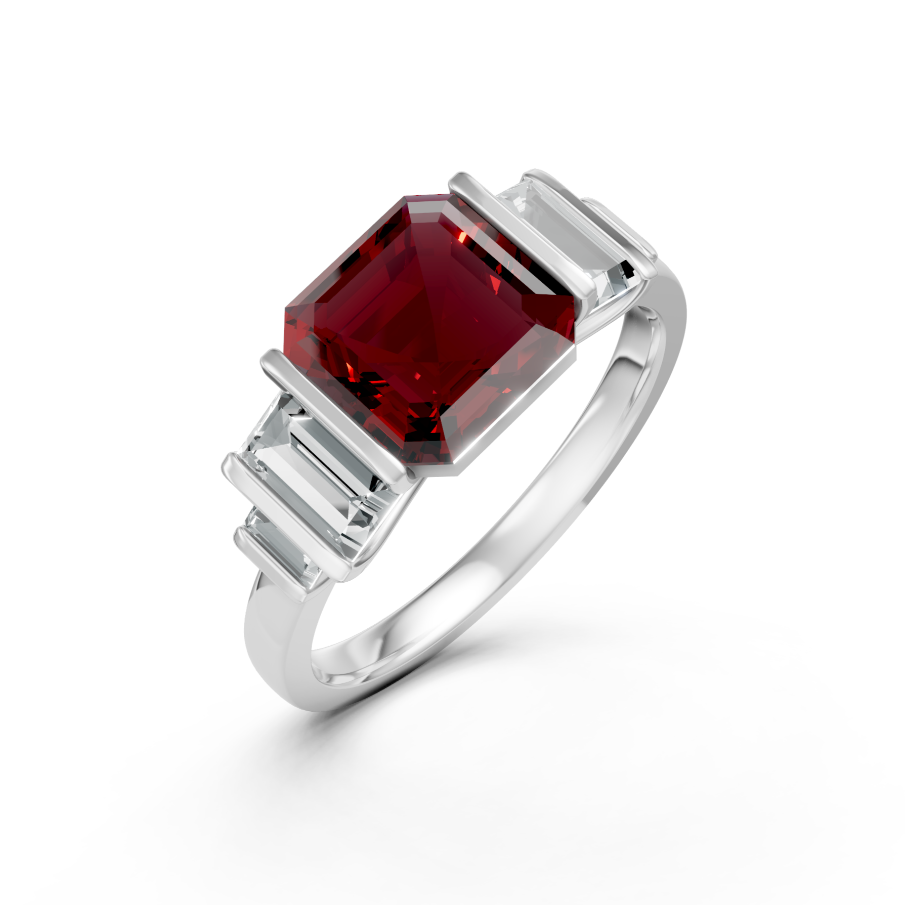 Lab Grown Diamond Five Stone Ring