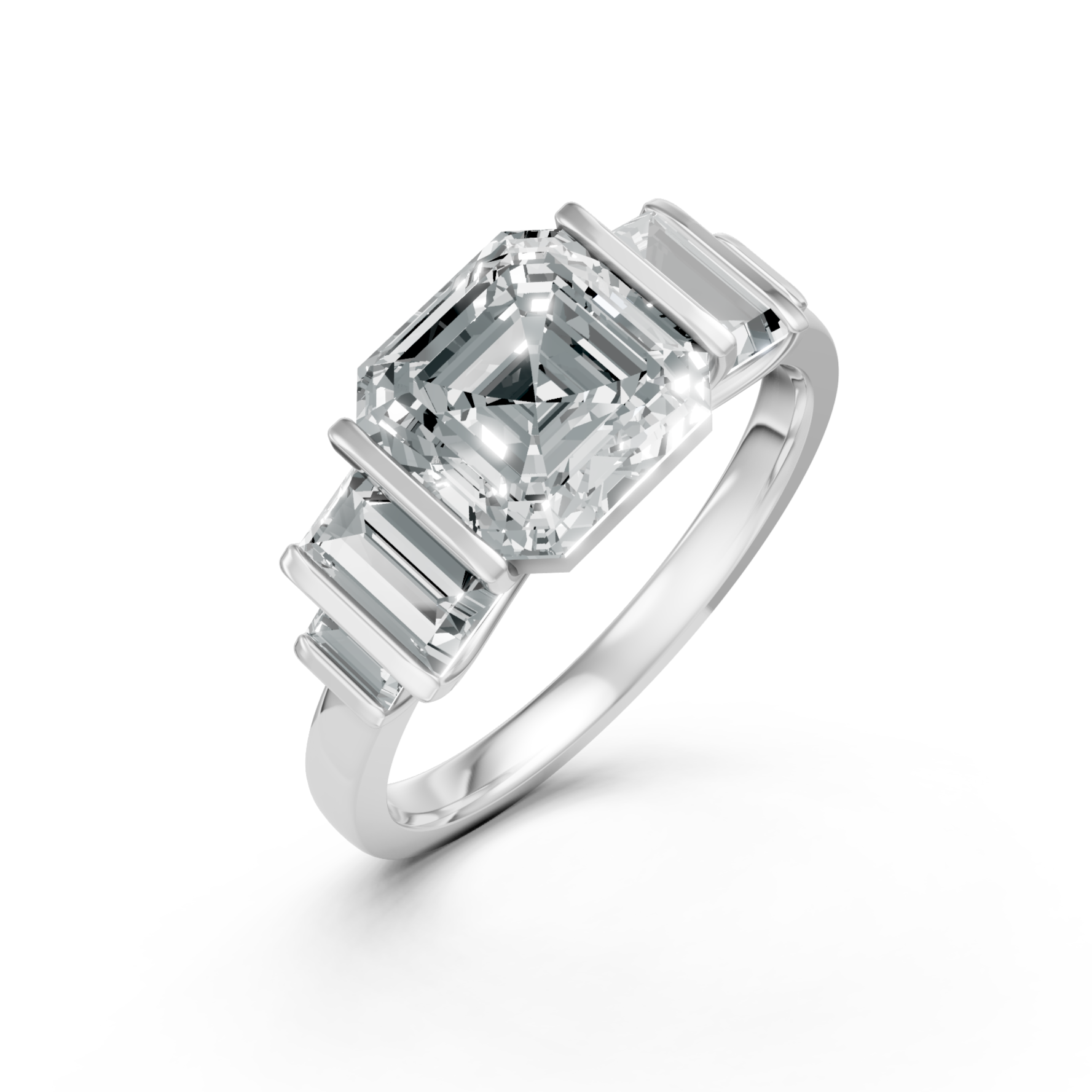 Lab Grown Diamond Five Stone Ring
