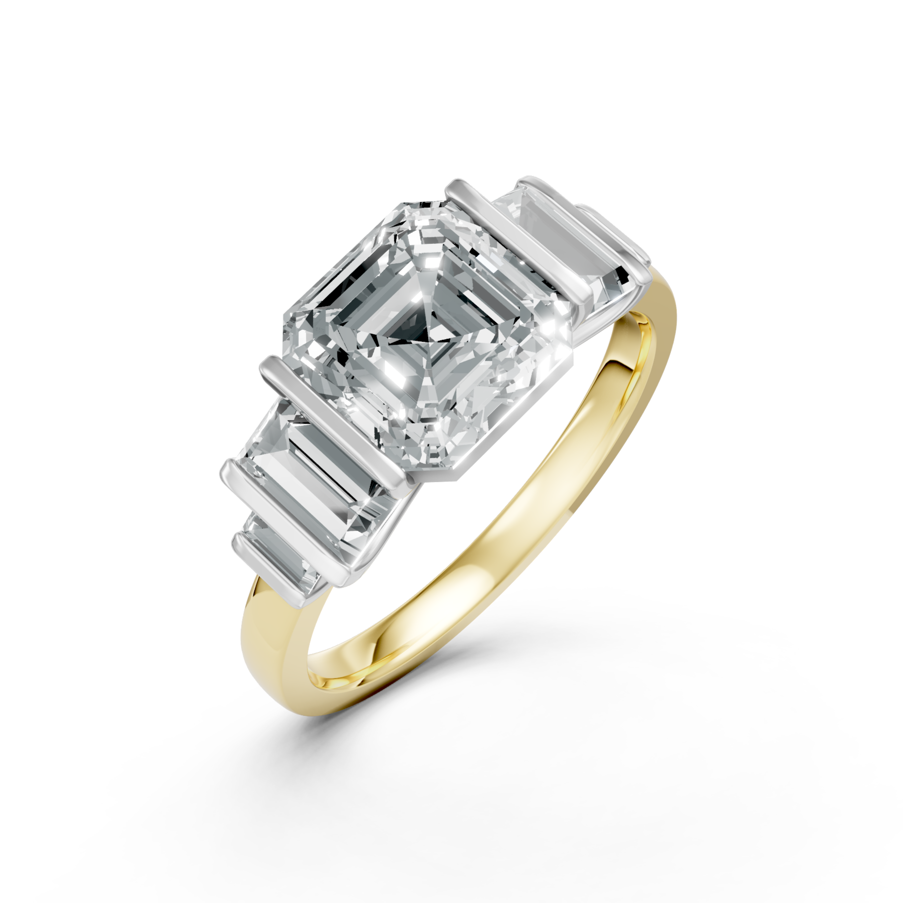 Lab Grown Diamond Five Stone Ring