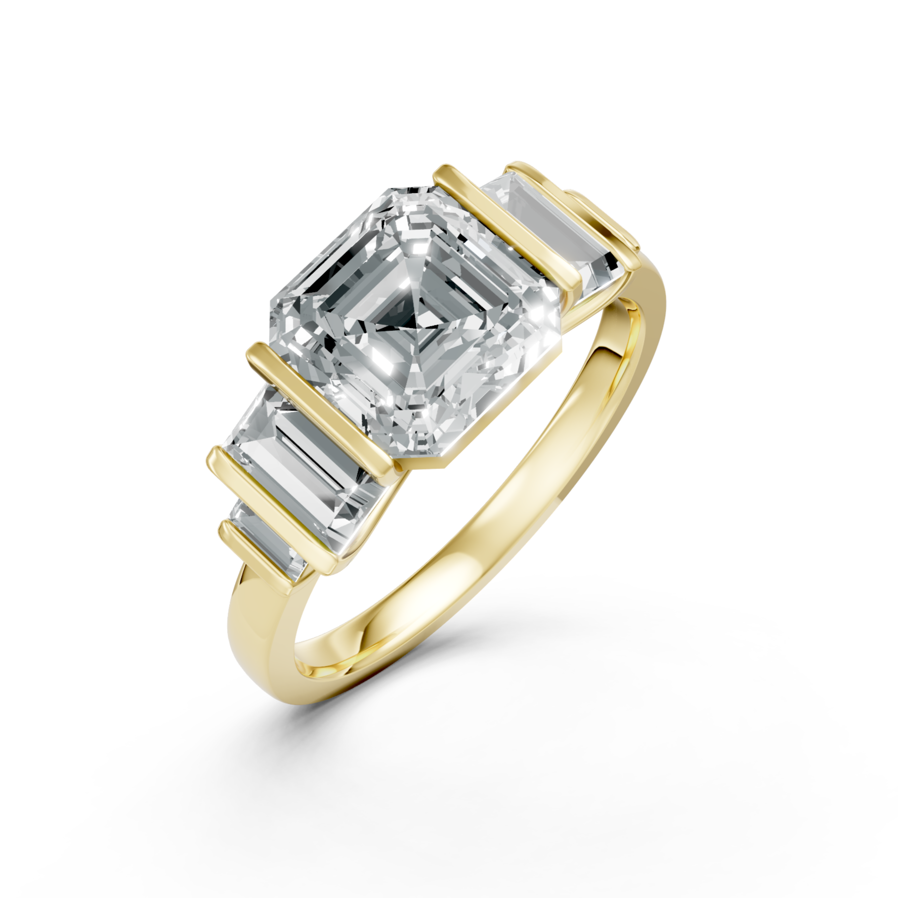 Lab Grown Diamond Five Stone Ring