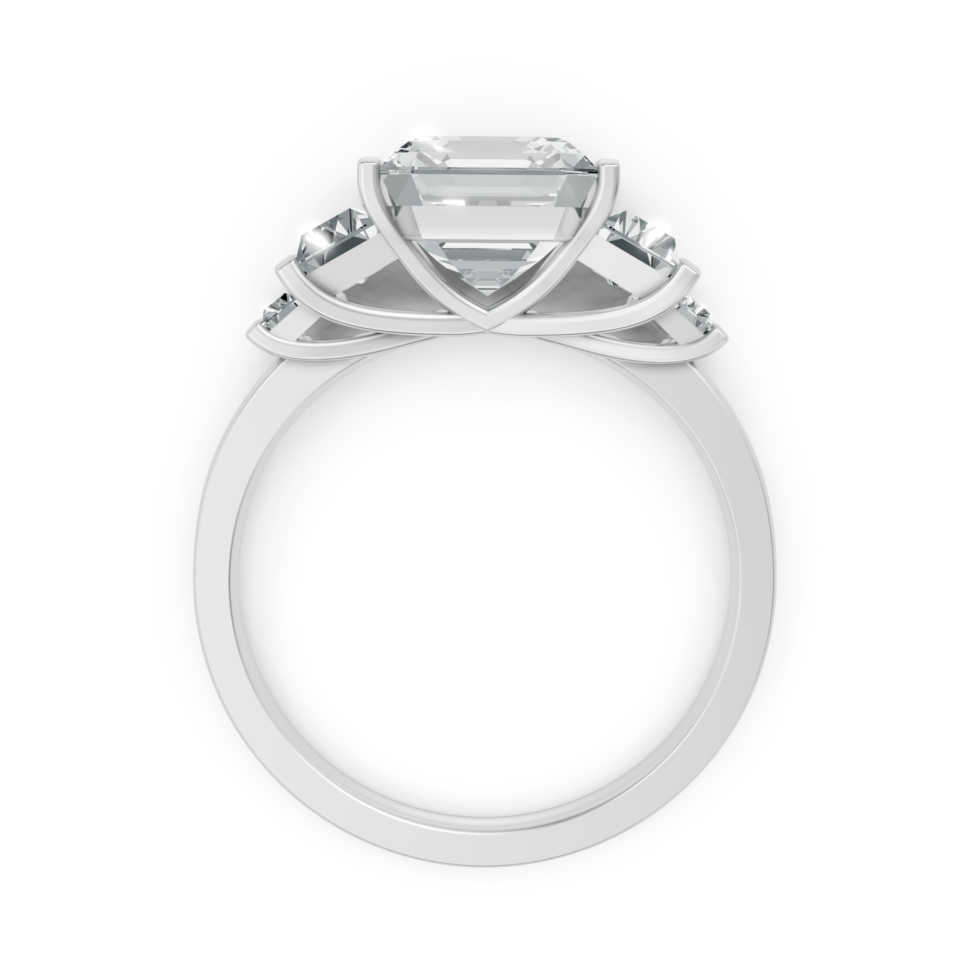 Lab Grown Diamond Five Stone Ring