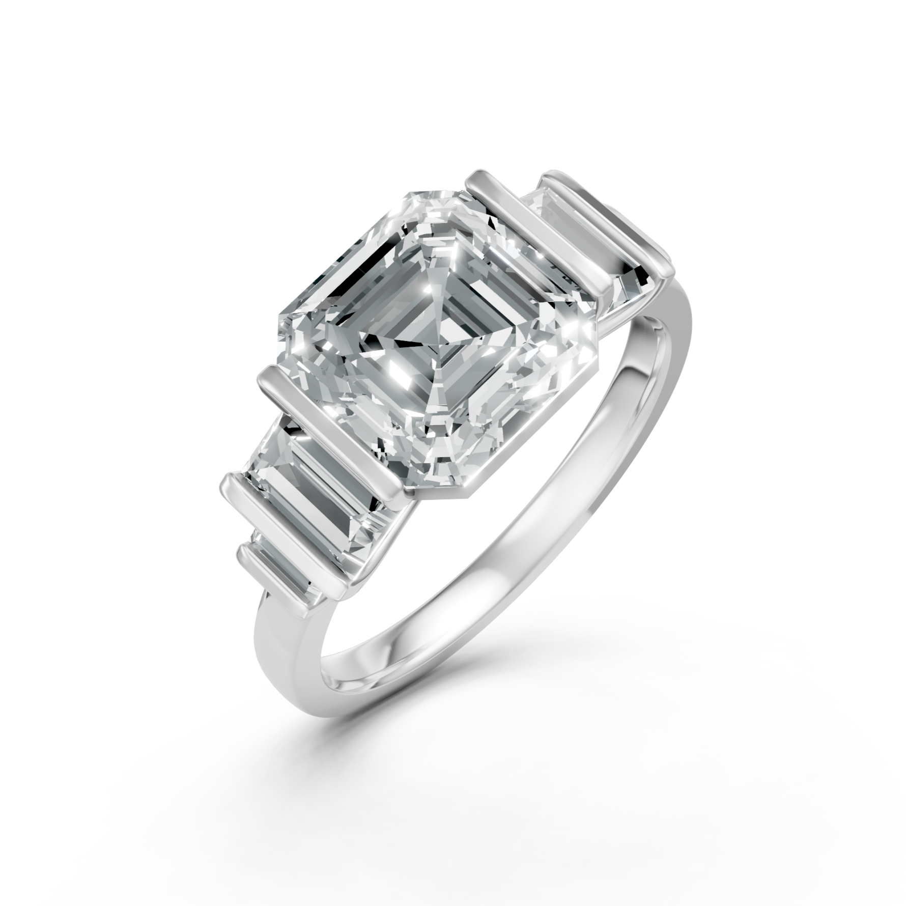 Lab Grown Diamond Five Stone Ring