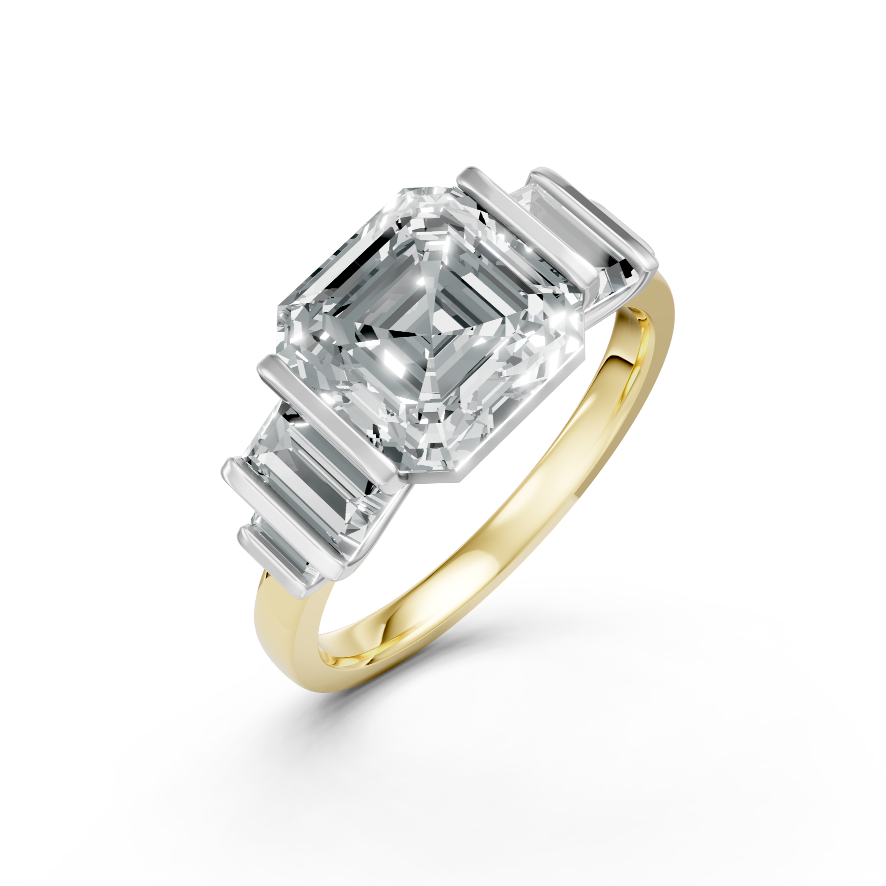 Lab Grown Diamond Five Stone Ring