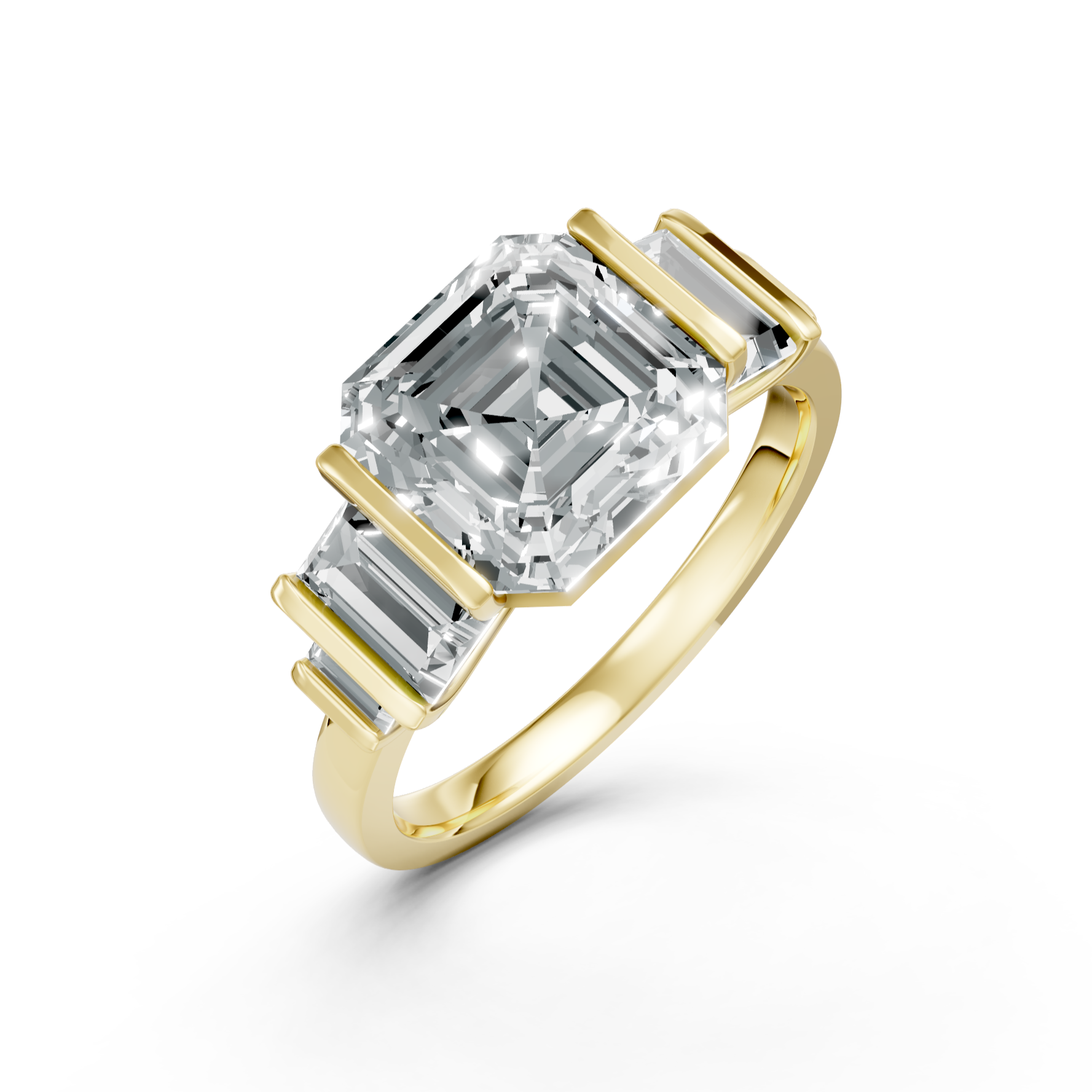 Lab Grown Diamond Five Stone Ring