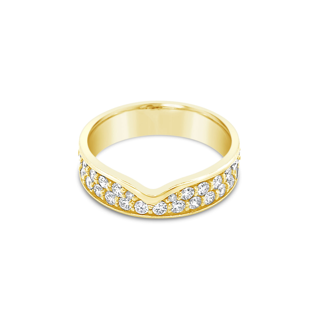 Diamond Set Wedding Ring c.1.03ct