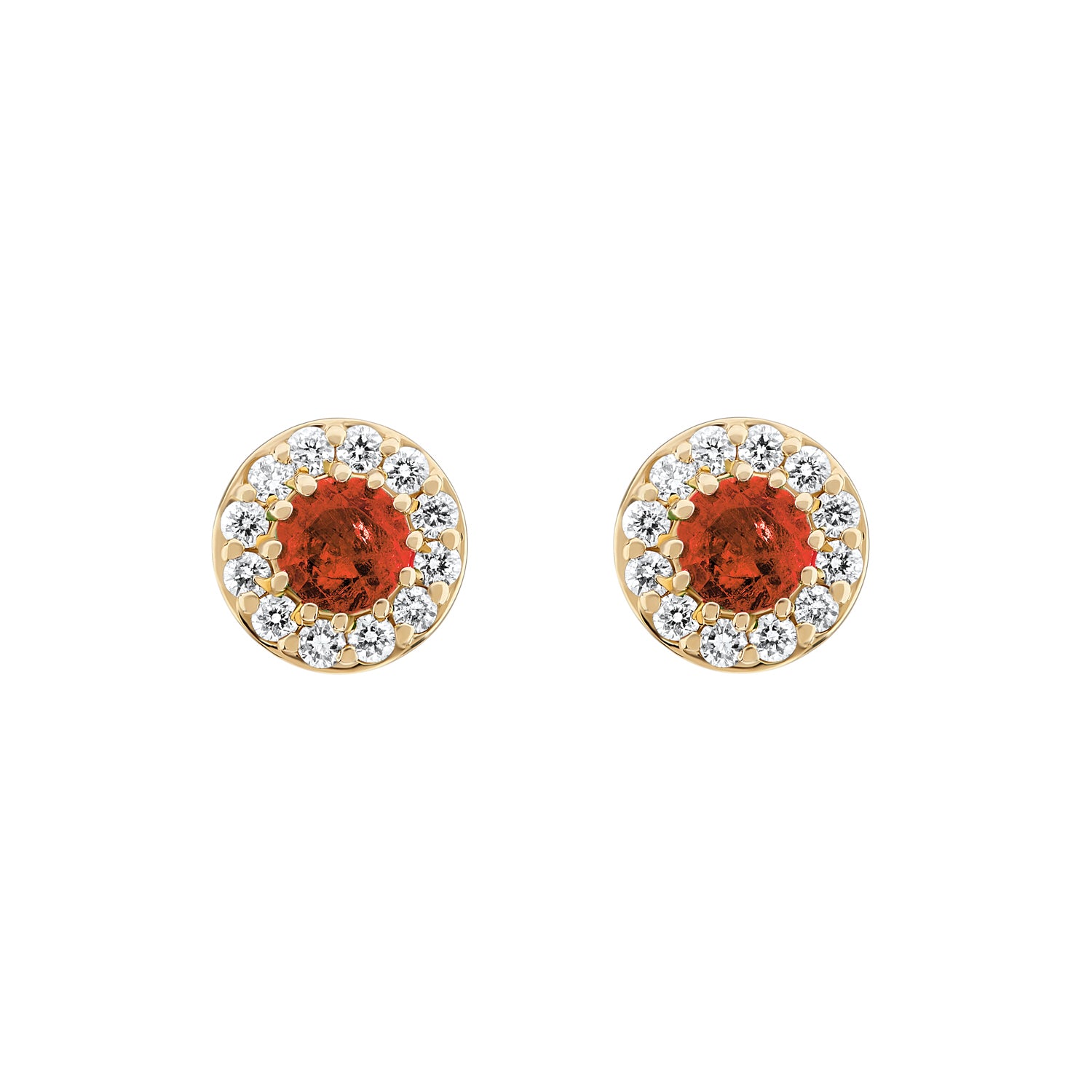 Diamond and Gemstone Earrings 0.20ct