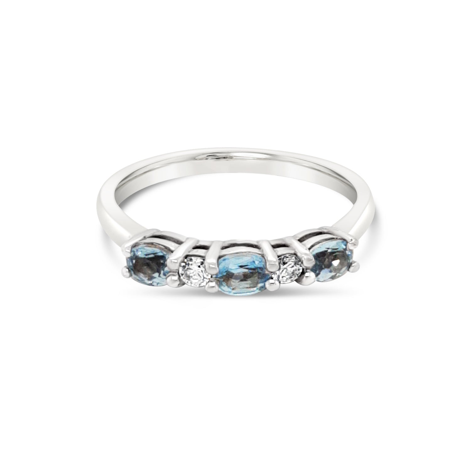 Diamond and Gemstone Eternity Ring. 0.09ct