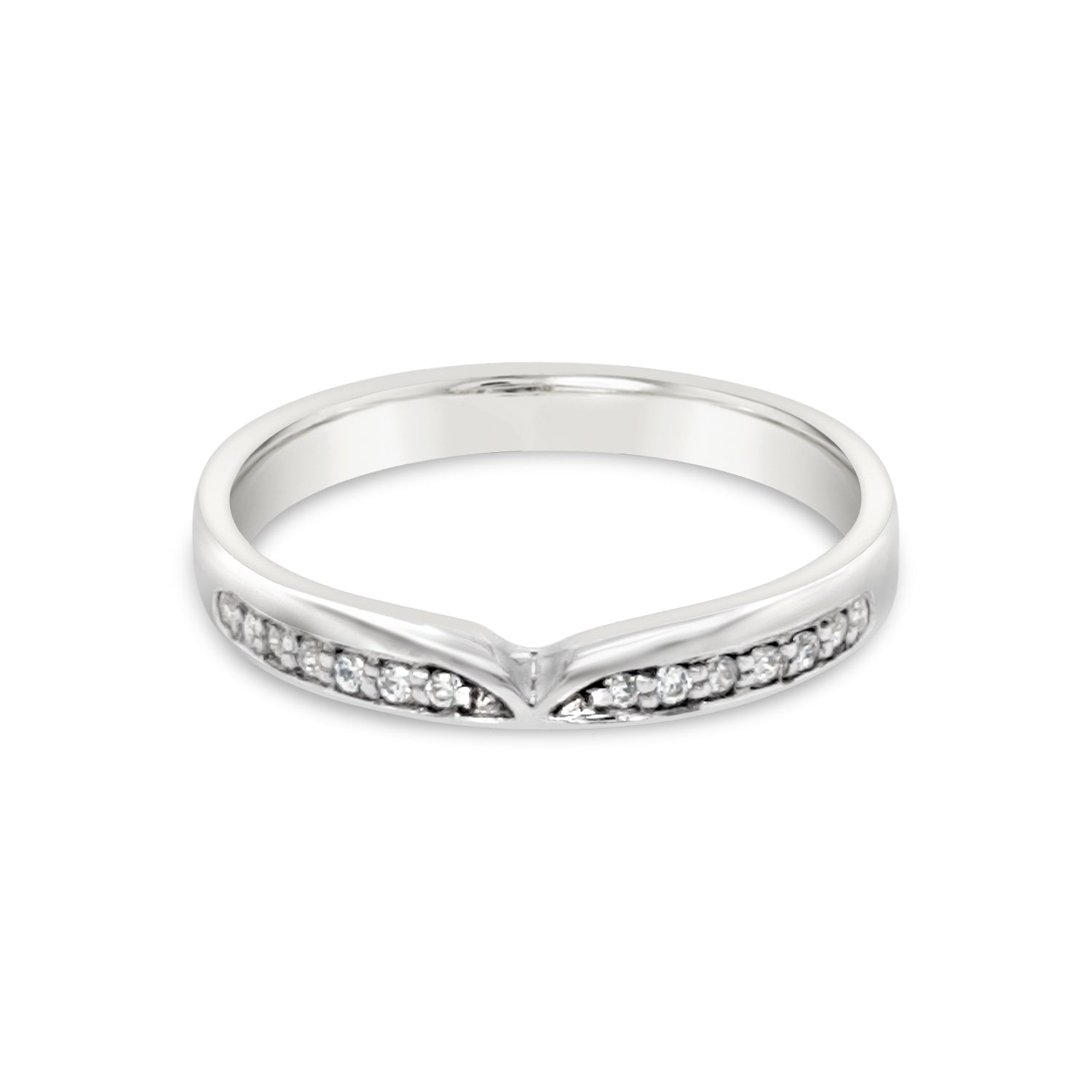 Diamond Wedding Ring. 0.09ct
