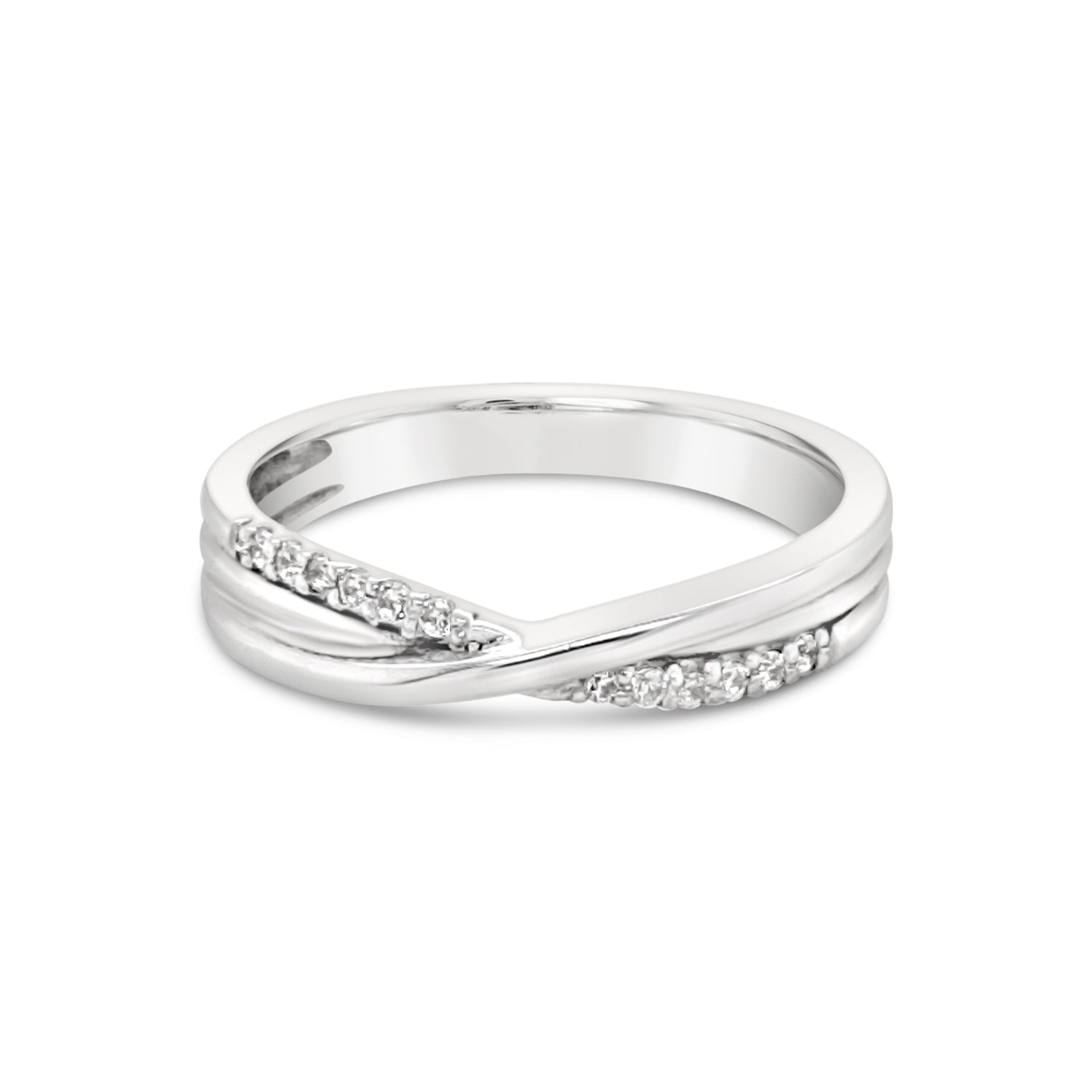 Diamond Wedding Ring. 0.09ct